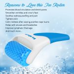 LATME Ice Roller for Face Eyes,Womens Gifts,Face Massager Roller Puffiness Migraine Pain Relief and Minor Injury(Blue) - Image 2